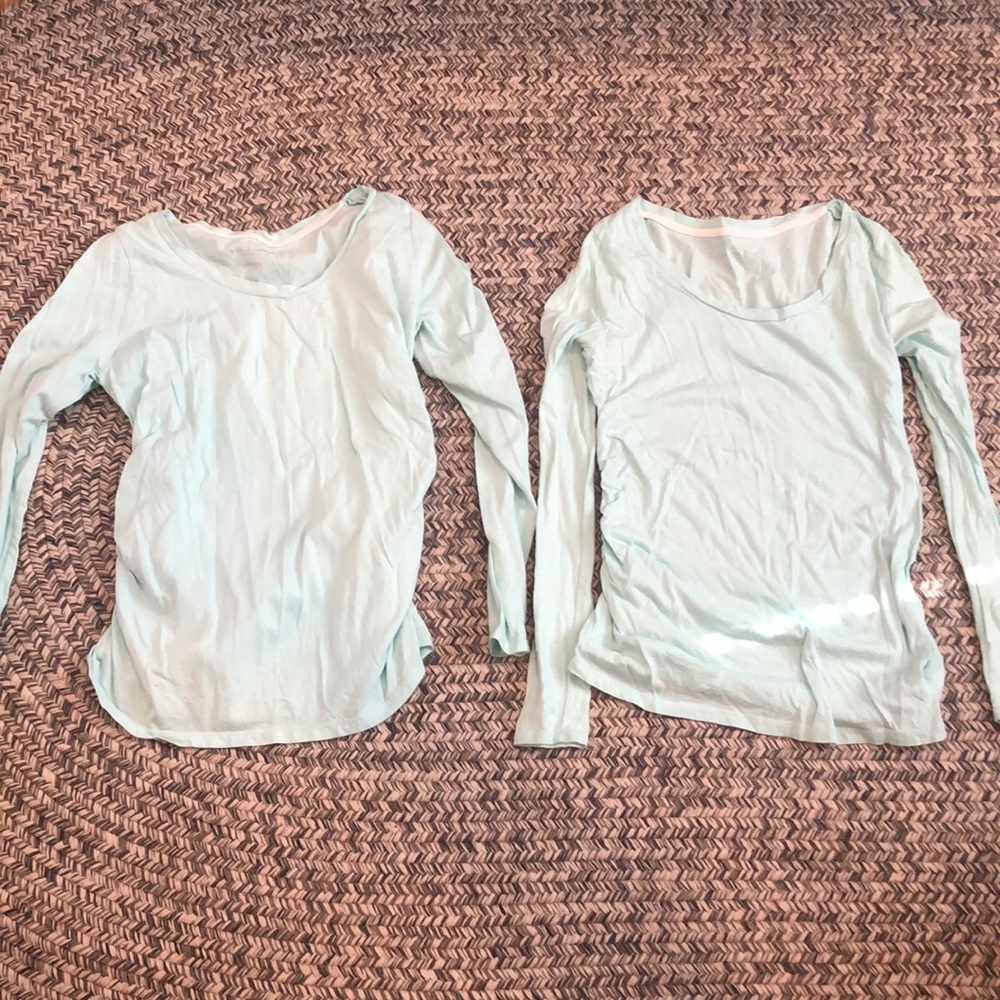 Maternity long sleeve shirt lot